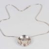 Sterling Silver Pendant on a Snake Chain, part of the Seascape Collection - ON SPECIAL OFFER!! - Image 2