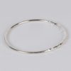 Sterling Silver Bangle with Partial Twist - Sizes S to M/L - ON SPECIAL OFFER!! - Image 2