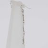 Long Sterling Silver Curvy Earrings - Image 4