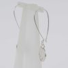 Long Battered Shell Like Earrings - Sterling Silver, part of the Seascape Collection - Image 2