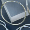 Sterling Silver Bangle with Partial Twist - Sizes S to M/L - ON SPECIAL OFFER!! - Image 5